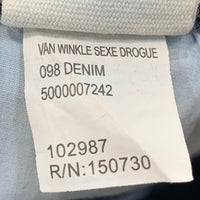 Ksubi スビ Van Winkle Sexe Drogue ダメージ加工 デニムパンツ プリント インディゴ Size 32 福生店