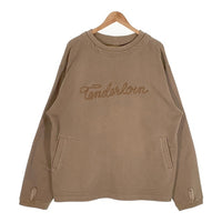 TENDERLOIN テンダーロイン CREW NECK SWEAT クルーネックスウェット トレーナー ブラウン Size L 福生店