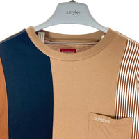 Supreme シュプリーム 20SS Patchwork Pocket Tee パッチワーク ポケット Tシャツ ブラウン sizeM 瑞穂店