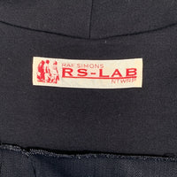 RAF SIMONS ラフシモンズ 20SS Oversized Hoodie オーバーサイズ プルオーバースウェットパーカー ブラック パッチ ピン 201-175 Size M 福生店