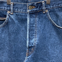 KENZO JEANS ケンゾー ジーンズ 北斎タグ ボタンフライ テーパード デニムパンツ インディゴ size82cm 瑞穂店