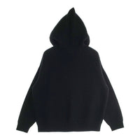 CELINE セリーヌ 21AW HOODED SWEATER IN RIBBED WOOL ニット ウール フーデッド プルオーバー パーカー フーディー ブラック 2A85W423P Size XS 福生店