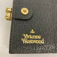 VIVIENNE WESTWOOD ヴィヴィアンウェストウッド 3218C9K1 がま口 2つ折り財布 ブラック 瑞穂店