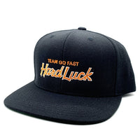HARD LUCK ハードラック Proscript Enbroidered Snapback Cap スナックバックキャップ ブラック 福生店