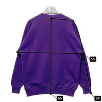 Lee リー USA製 WORLD PEACE スウェットトレーナー パープル size- 瑞穂店