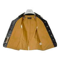 MASHMANS マッシュマンズ ELECTRIC LEATHER STUDIO HORSE HIDE ホースハイド レザーベスト 馬革 日本製 ベスト ジレ ブラック size38 瑞穂店