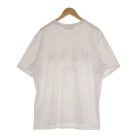 MSGM エムエスジーエム フロントロゴプリント Tシャツ ホワイト 2540MM97 Size M 福生店