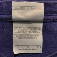 00's NIKE ナイキ スウッシュプリント Tシャツ ネイビー メキシコ製 Size L 福生店