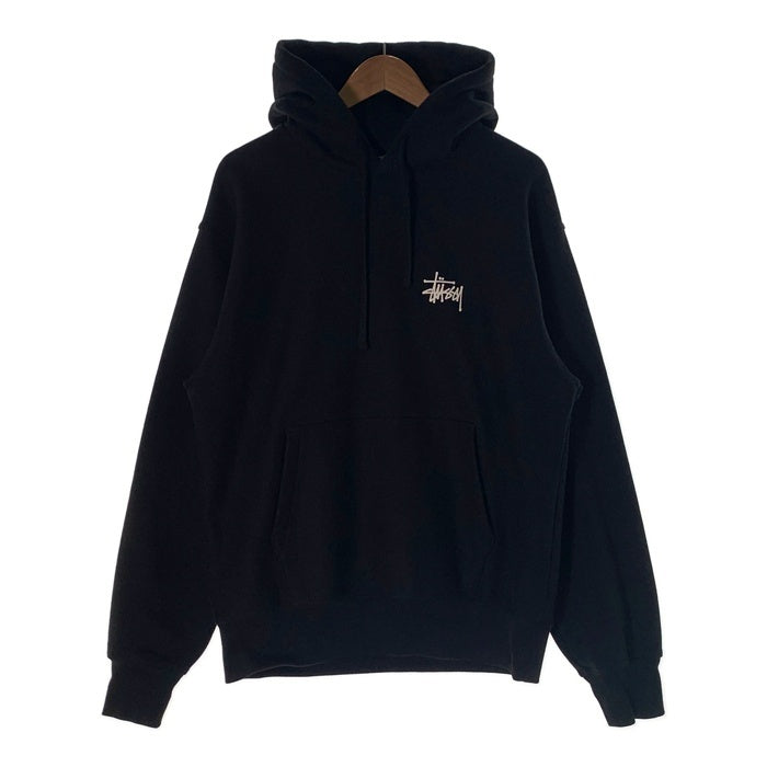 STUSSY ステューシー ロゴプリント プルオーバースウェットパーカー ブラック Z4000SAS Size M 福生店