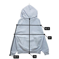 LFYT エルエフワイティー Rose Logo US Cotton Hooded Sweatshirt プルオーバースウェットパーカー ライトブルー LE220501 Size L 瑞穂店