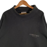 ESSENTIALS エッセンシャルズ モックネック スウェットトレーナー ブラック Size L 福生店