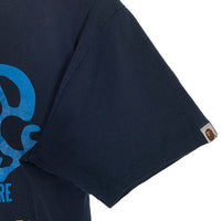 BAPE ベイプ BILLIONAIRE BOYS CLUB ビリオネアボーイズ プリントTシャツ ブラック Size L 福生店