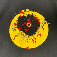 SMILE GUN SHOT Print Tee スマイル ガンショット プリントTシャツ ブラック フルーツオブザルーム2枚タグ Size XL 福生店