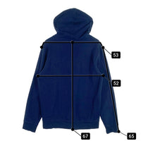 A.P.C. アーペーセー プルオーバースウェットパーカー ネイビー ボーダープリント Size XL 福生店