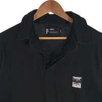 FORMER フォーマー ロングスリーブ ポロシャツ ブラック Size L 福生店