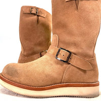 フットモンキー エンジニアブーツ ベージュ TS-007 Size US8 (26.0cm) 福生店