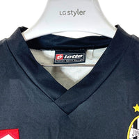 Lotto ロット ユベントス 01-02 カップ戦 アウェイ ユニフォーム ブラック size- 瑞穂店