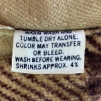 Levi’s リーバイス 80's PLAID CORD TRUCKER コーデュロイ チェック トラッカージャケット ブラウン size18 瑞穂店