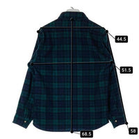 PENDLETON ペンドルトン 70's USA製 ウールシャツ 片ポケット グリーンxブラック sizeL 瑞穂店
