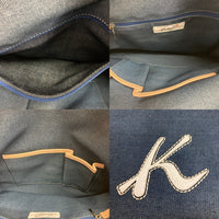 Kitamura キタムラ リュック 2way デニム デカロゴ インディゴ 瑞穂店