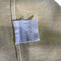 Brooks Brothers ブルックスブラザーズ シルクコットン Vネック ニットセーター イエロー Size L 福生店