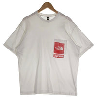 SUPREME シュプリーム THE NORTH FACE ノースフェイス 23SS Pocket Tee 半袖 ポケット Tシャツ ホワイト NT023091 Size M 福生店