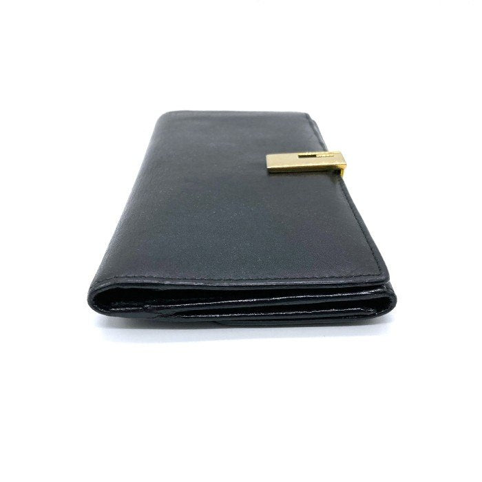 GUCCI グッチ 035・2118・1957 Gクリップ レザー 二つ折り 長