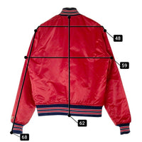 STARTER スターター USA製 MLB セントルイス・カージナルス ナイロン スタジアムジャケット レッド sizeM 瑞穂店