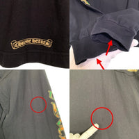 Chrome Hearts クロムハーツ Camo Horseshoe L/S Tee カモフラージュホースシュー プリントロングスリーブTシャツ ブラック Size XL 福生店