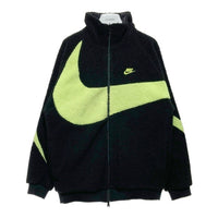 NIKE ナイキ BQ6546-017 VM SWOOSH FULL ZIP JACKET リバーシブル ボアフリースジャケット ブラック×イエロー sizeL 瑞穂店