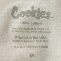 Cookies クッキーズ プリント Tシャツ ホワイト Size M 福生店