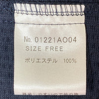 HYSTERIC GLAMOUR ヒステリックグラマー 01221AO04 チェリーベア刺繍 ラグランスリーブワンピース ネイビー sizeF 瑞穂店