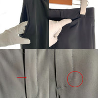 PRADA プラダ ポリエステル ストレート スラックス パンツ グレー Size 48 福生店
