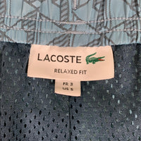 LACOSTE ラコステ モノグラムジャガード 撥水トラックパンツ ナイロンパンツ ライトブルー XH8908 Size US S 福生店
