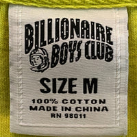 BILLIONAIRE BOYS CLUB ビリオネアボーイズクラブ LOOK TO THE STARS プリントTシャツ イエロー Size M 福生店