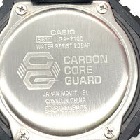 CASIO カシオ G-SHOCK GA-2100-1A1JF アナデジ 腕時計 ブラック 瑞穂店