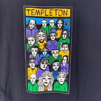90's the NEW DEAL Skateboards ED TEMPLETON プリントTシャツ ブラック anvil USA製 Size XL 福生店