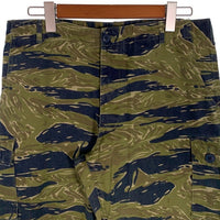 U.S.ARMY レプリカ タイガーストライプ ミリタリーカーゴパンツ ボタンフライ Size L 福生店