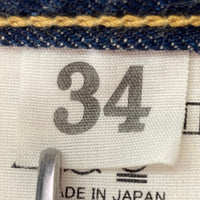 WAREHOUSE ウエアハウス シンチバック ピンク耳 セルビッジ デニムパンツ インディゴ size34 瑞穂店