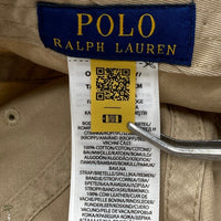 Ralph Lauren ラルフローレン ポロ 刺繍 6パネルキャップ ベージュ 瑞穂店