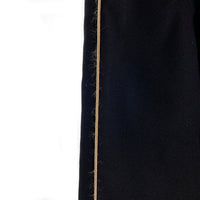 Nenuphar ネニュファール 20-21 A/W PANTS コットン ウール ポリエステル -妄想- イージー スラックス パンツ ブラック HFPA02 Size 00 (68〜102cm )(ゴム、紐調節可能) 福生店