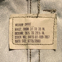 80's U.S.ARMY 米軍 M-65 フィールドトラウザーパンツ カーゴ ウッドランドカモ Size M-S 福生店