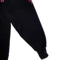 Hide&Seek ハイドアンドシーク SLOW&SEXY Hooded Sweat Shirt プリント プルオーバースウェットパーカー ブラック H30th-110225 Size L 福生店