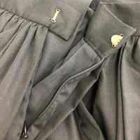 SEVEN TEN by MIHO KAWAHITO セブンテンバイミホカワヒト ギャザースカート ブラック sizeS 瑞穂店