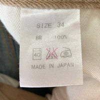 児島ジーンズ コジマジーンズ バイカラー ドッキング デニムパンツ インディゴ sizeW34 瑞穂店