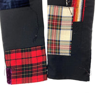 JUNYA WATANABE MAN ジュンヤワタナベマン WJ-P001 AD2022 異素材パッチワークパンツ ブラック sizeM 瑞穂店