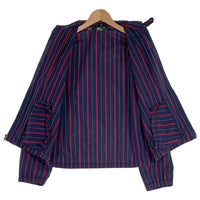 Polo by Ralph Lauren ポロバイラルフローレン スイングトップ シャツ ジャケット ストライプ レッド ネイビー Size L 福生店
