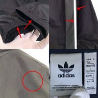 adidas アディダス ADIBREAK WB ウインドブレーカー ジャケット ブラック スナップボタン ポリエステル IY4845 Size L 福生店