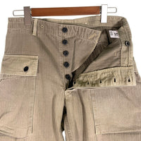 WAREHOUSE ウエアハウス USMC HBT Monkey Pants ヘリンボーン モンキーパンツ ライトオリーブ Size 31 福生店