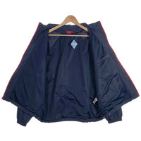 SUPREME シュプリーム Contrast Zip Track Jacket コントラスト ジップ トラックジャケット ネイビー ナイロン Size L 福生店